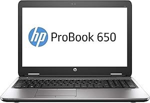 HP ProBook 650 G2 i7 Business Laptop 256GB SSD Renewed