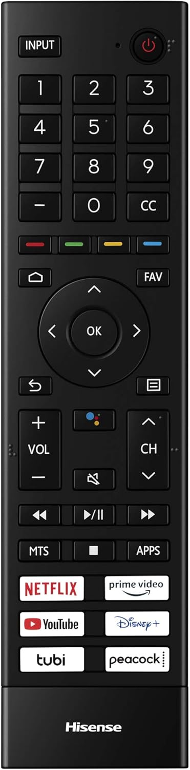 Hisense 65A6G 65-Inch 4K Android Smart TV Alexa