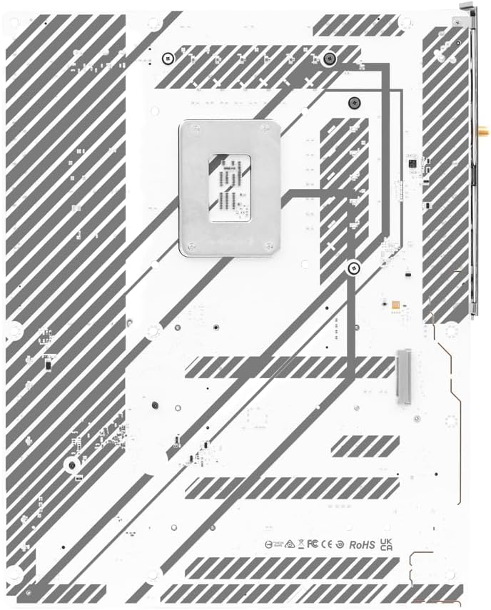 ASRock B760M PRO RS WIFI White Micro ATX DDR5 Motherboard