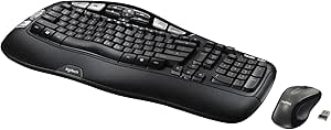 Logitech MK550 920-002555 Wireless Wave Keyboard Mouse Combo