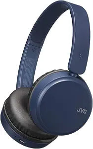 JVC HAS35BTA Deep Bass Wireless Bluetooth Headphones - Blue — main product image