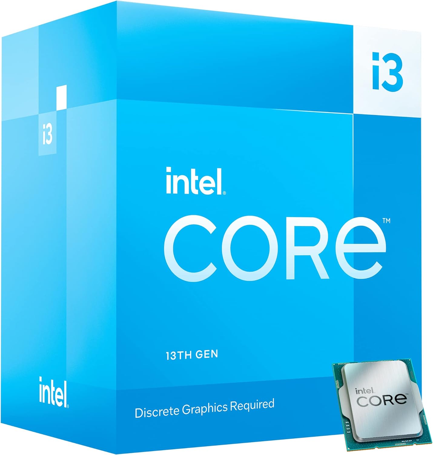 Intel BX8071513100F i3-13100F 4-Core Desktop Processor