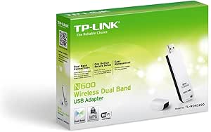 TP-Link 255 TL-WDN3200 N600 Wireless Dual Band USB Adapter