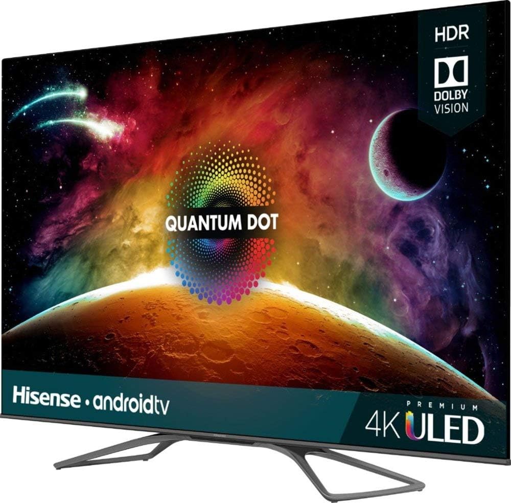 Hisense 55H9F 55" 4K UHD Android Smart ULED TV (Renewed)