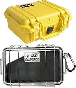 Pelican 1200 & 1040 Case Bundle Yellow/Black
