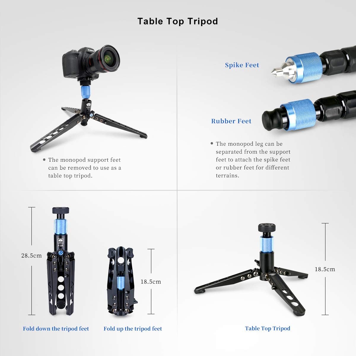 Sirui 78163, EAN6952060004181 P-204SR Aluminum Monopod