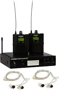 Shure P3TRA215TWP-H20 PSM300 Pro Wireless In-Ear Monitor System