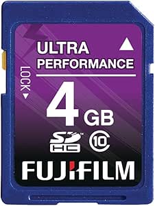 Fujifilm 4GB SDHC Class 10 Flash Memory Card