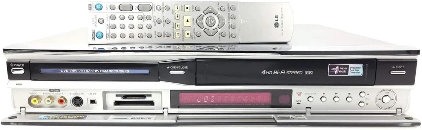 LG J9836A VHS to DVD Recorder Combo Renewed