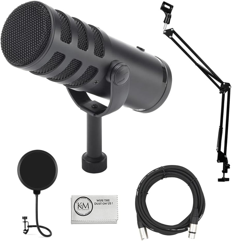 Samson SAQ9U-001 XLR/USB Broadcast Mic Bundle — main product image