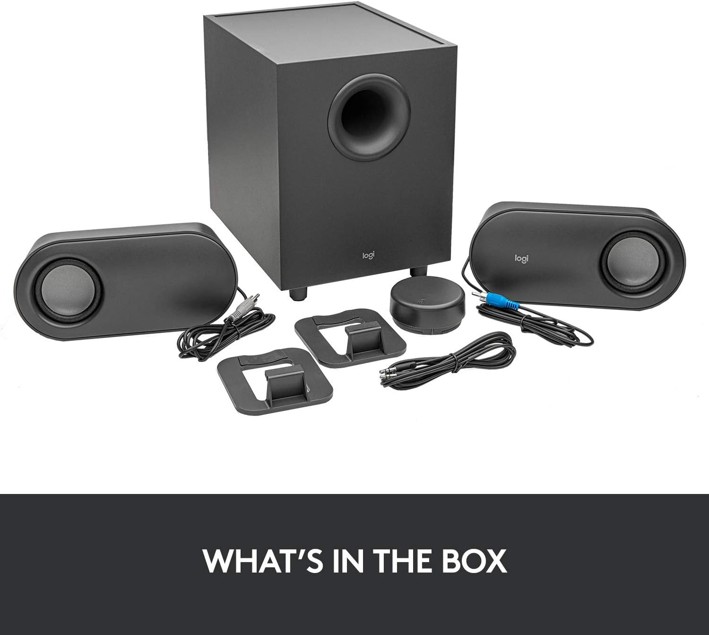 Logitech Z407 Bluetooth Speakers with Subwoofer (Renewed)