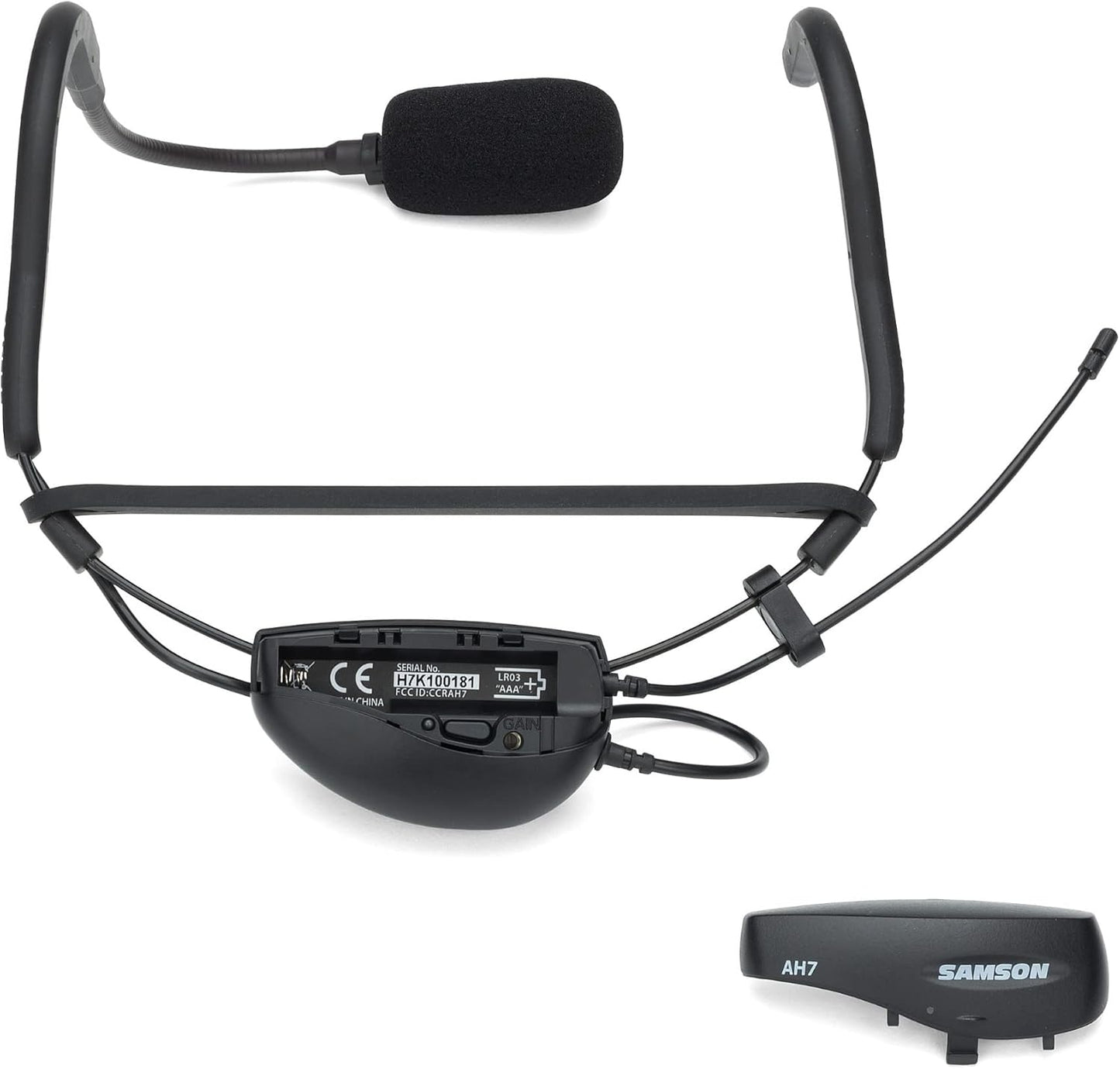 Samson SW7A7SQE-K1 AirLine 77 Fitness Headset Wireless System