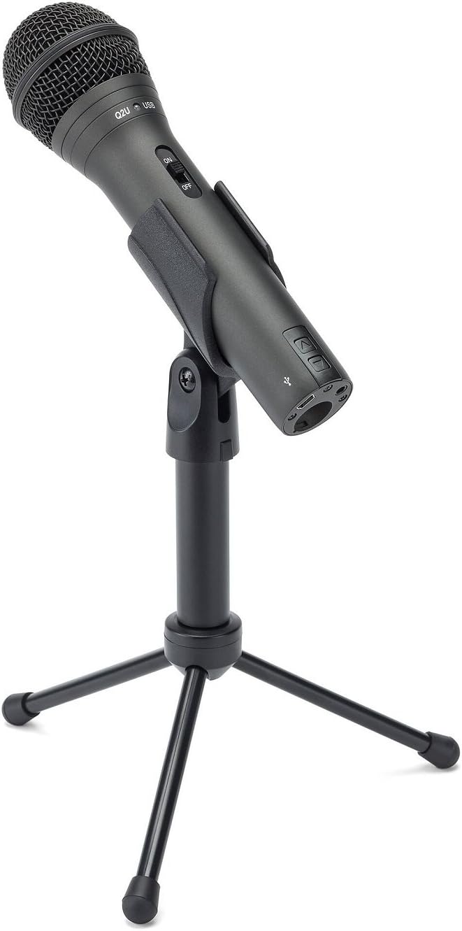 Samson SAQ2U USB/XLR Dynamic Microphone Podcasting Pack