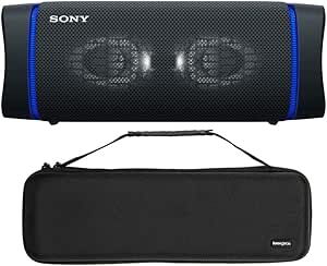 Sony SRSXB33B Waterproof Bluetooth Speaker Bundle
