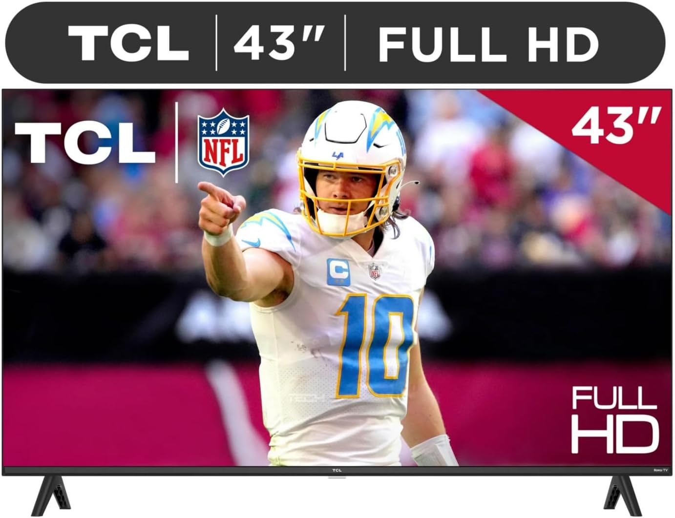 TCL 43S310R 43" FHD LED Roku Smart TV Renewed