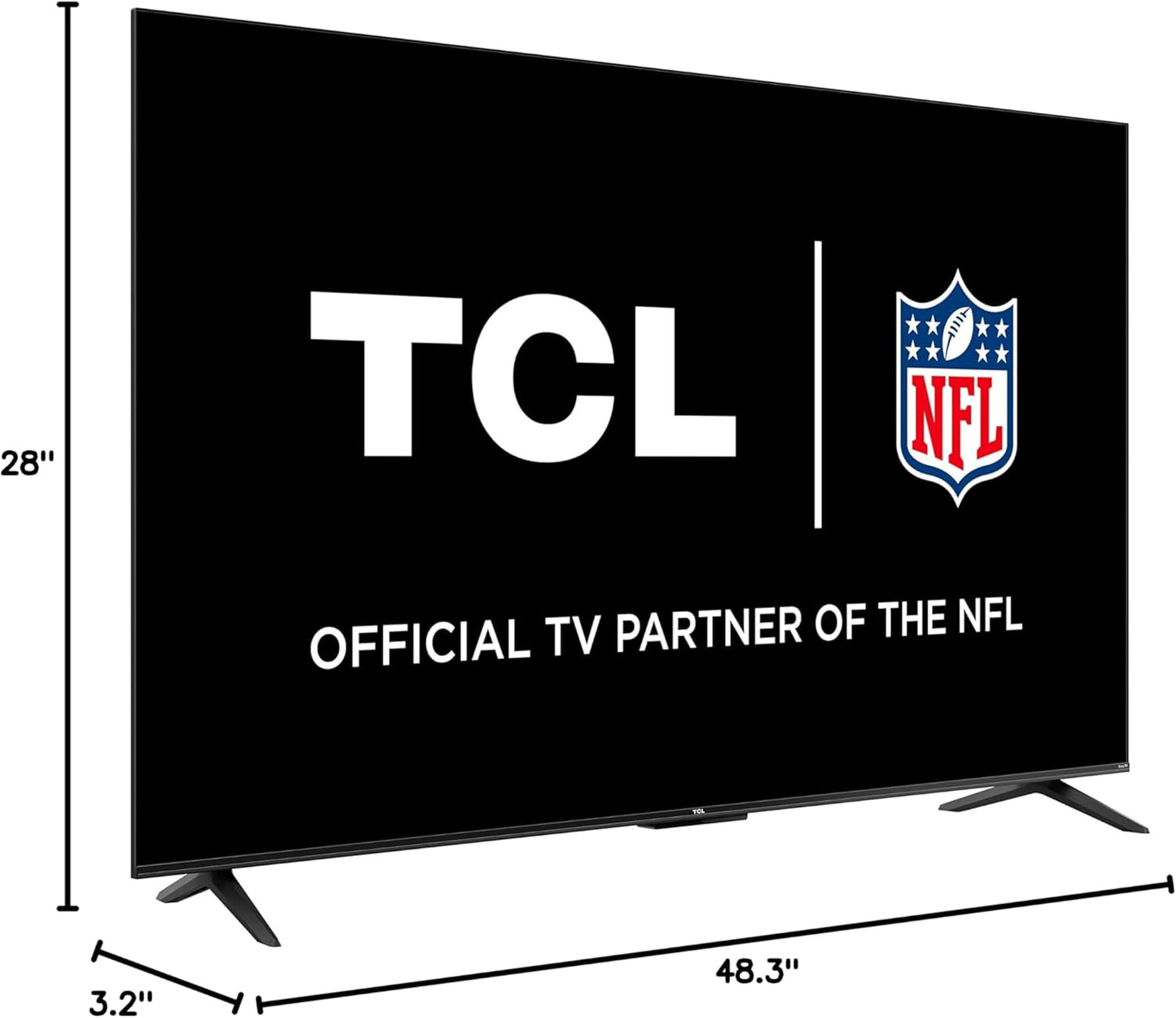 TCL 55S455 55-Inch 4K UHD HDR Roku Smart TV