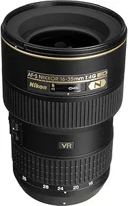 Nikon CRTNK1635VR 16-35mm f/4G ED VR Wide Angle Lens (Renewed)