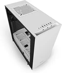 NZXT CA-S340W-W2 S340 High Performance Gaming Case White — main product image