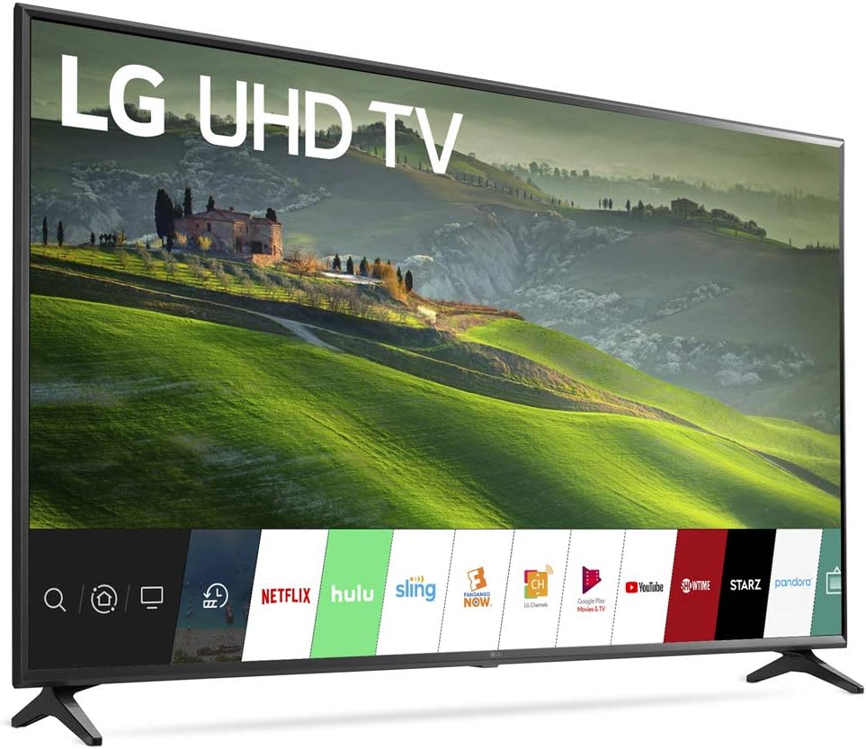 LG E3LG65UM6900 65-inch 4K UHD Smart TV Bundle