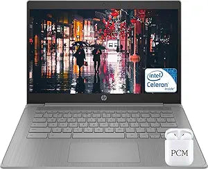 HP Chromebook 14" HD Laptop Celeron 4GB 576GB USB-C Light PC