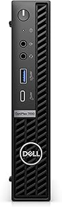 Dell Optiplex 7000 Micro Desktop i7 256GB SSD (Renewed)