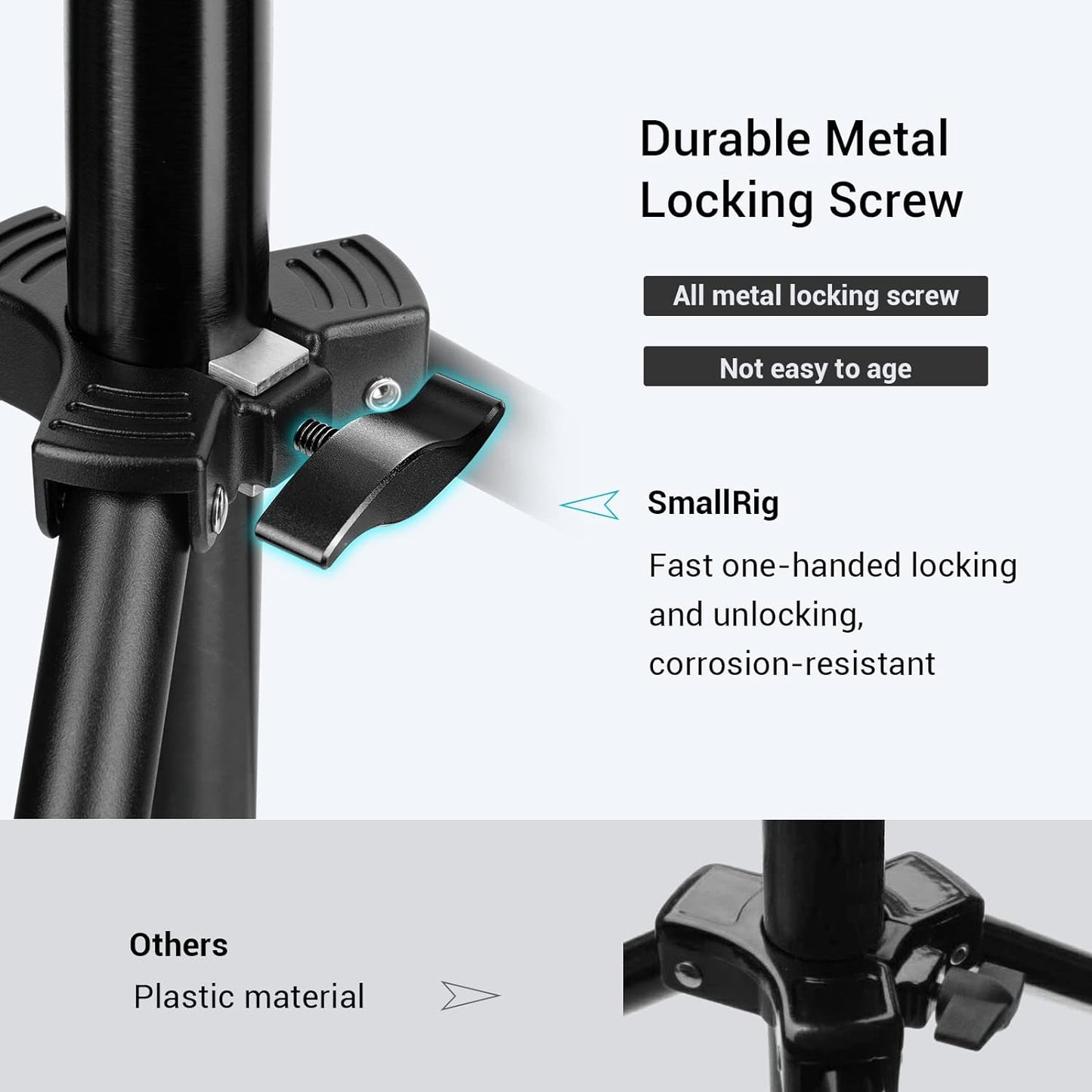 SmallRig US-3736 9.2ft Air-Cushioned Photography Light Stand