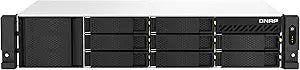 QNAP TS-864eU-RP-4G 8-Bay Short Depth Rackmount NAS — main product image