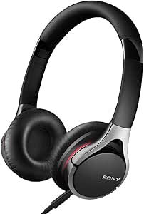Sony MDR10RCB Over-Ear Headphones - Black