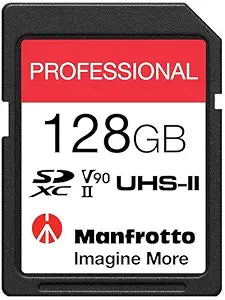 Manfrotto Professional Memory Card 128GB SD Card — main product image