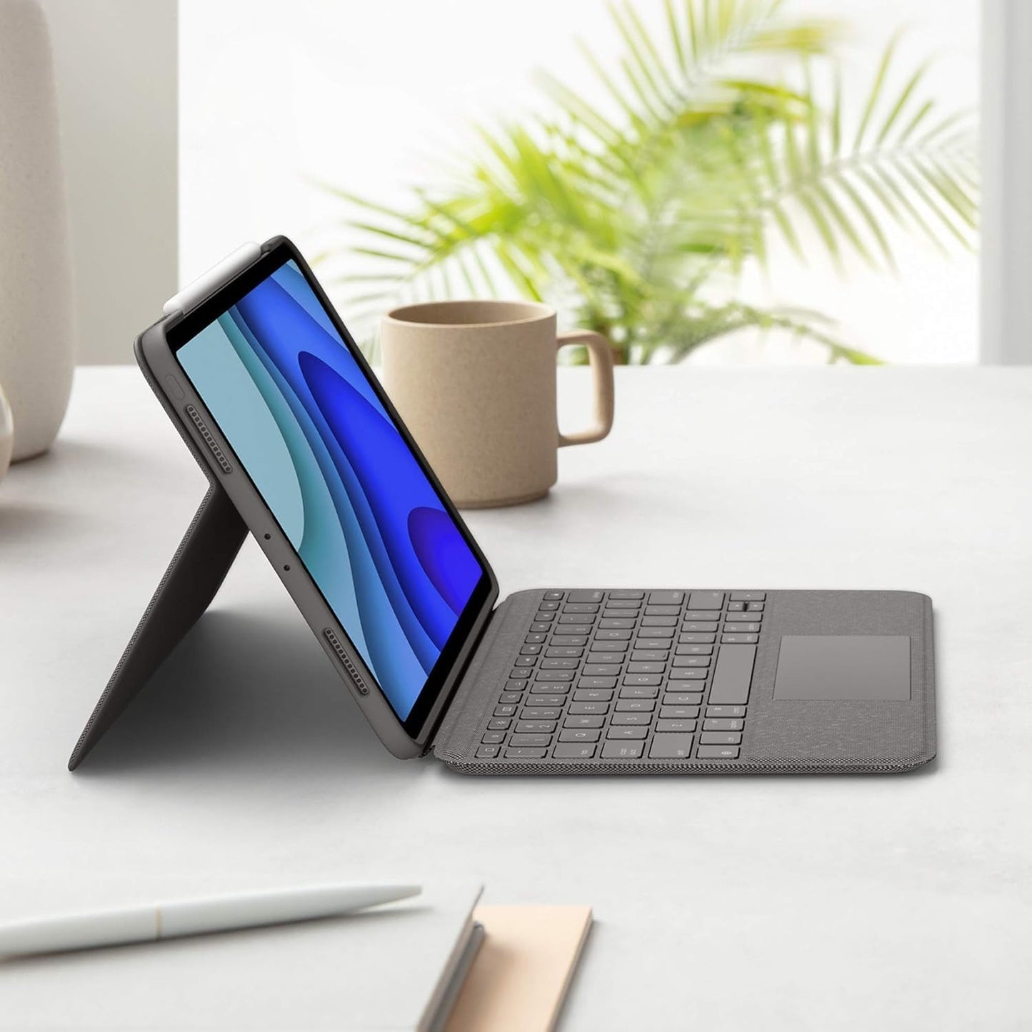 Logitech Folio Touch iPad Pro Keyboard Case Trackpad Renewed