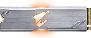 Gigabyte GP-ASM2NE2512GTTDR AORUS RGB 512GB NVMe M.2 Gaming SSD — main product image