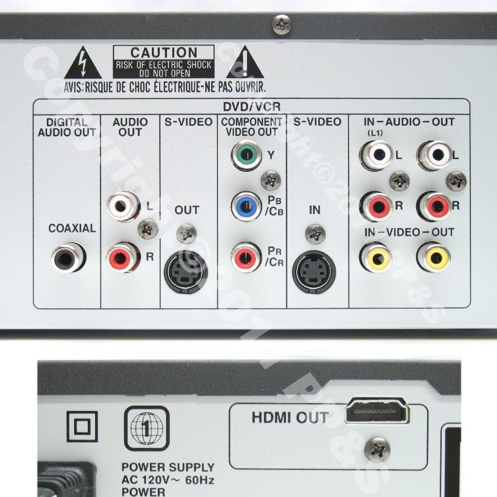 Magnavox ZV427MG9 DVD Recorder VCR Combo Player
