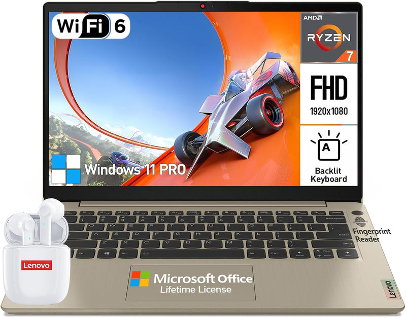 Lenovo Ideapad 3 Laptop AMD Ryzen 7 36GB 1TB SSD Windows 11 — main product image
