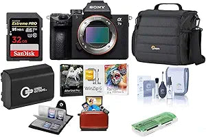 Sony Alpha a7 III Mirrorless Camera Bundle with Accessories