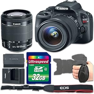 Canon CT-CANSL1KIT18-55-092616 EOS Rebel SL1 Camera Bundle — main product image