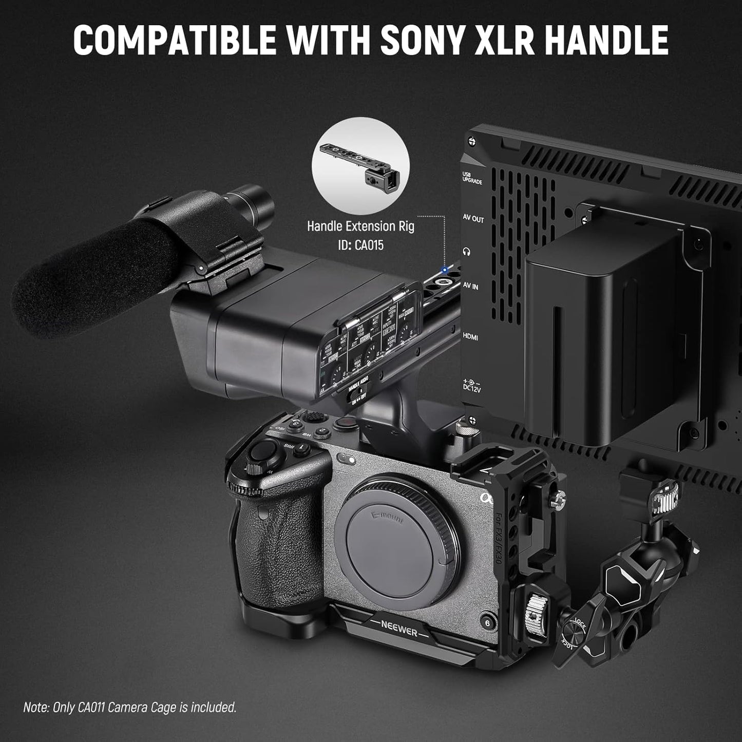 Neewer CA011 FX3 FX30 Camera Cage Rig