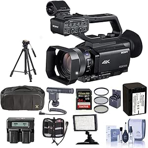 Sony PXW-Z90V 4K Compact Camcorder Bundle