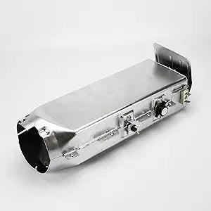 Samsung DC97-14486A Dryer Heater Duct Assembly - Metal — main product image