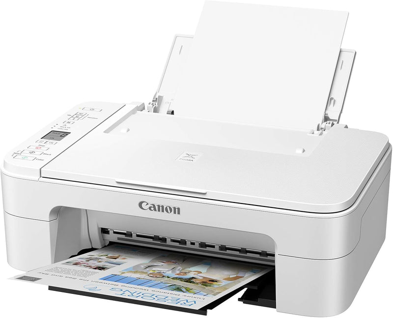 Canon 3771C057 Pixma TS3322 Wireless All-in-One Printer (White) — main product image