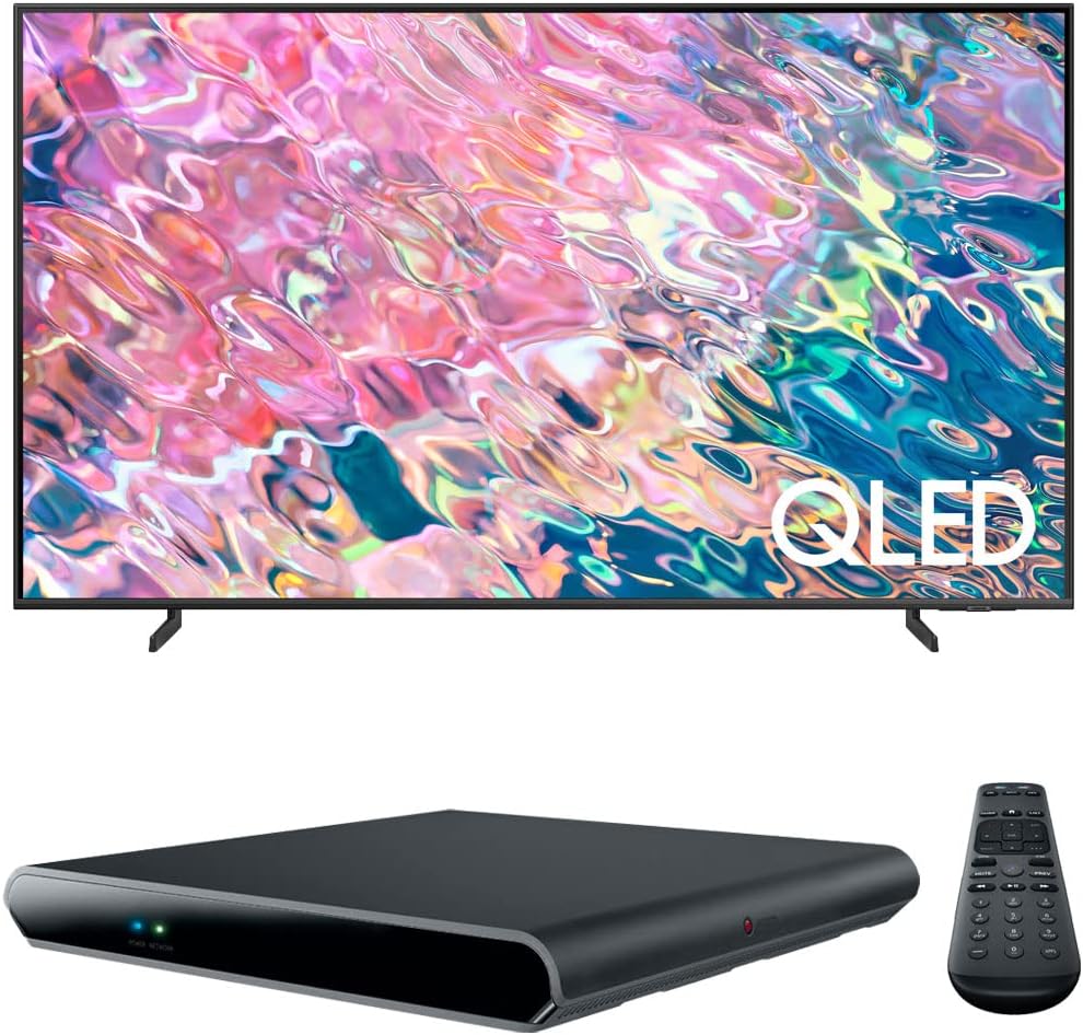 Samsung E77SAMQN43Q60BA 43-Inch QLED 4K Smart TV Bundle