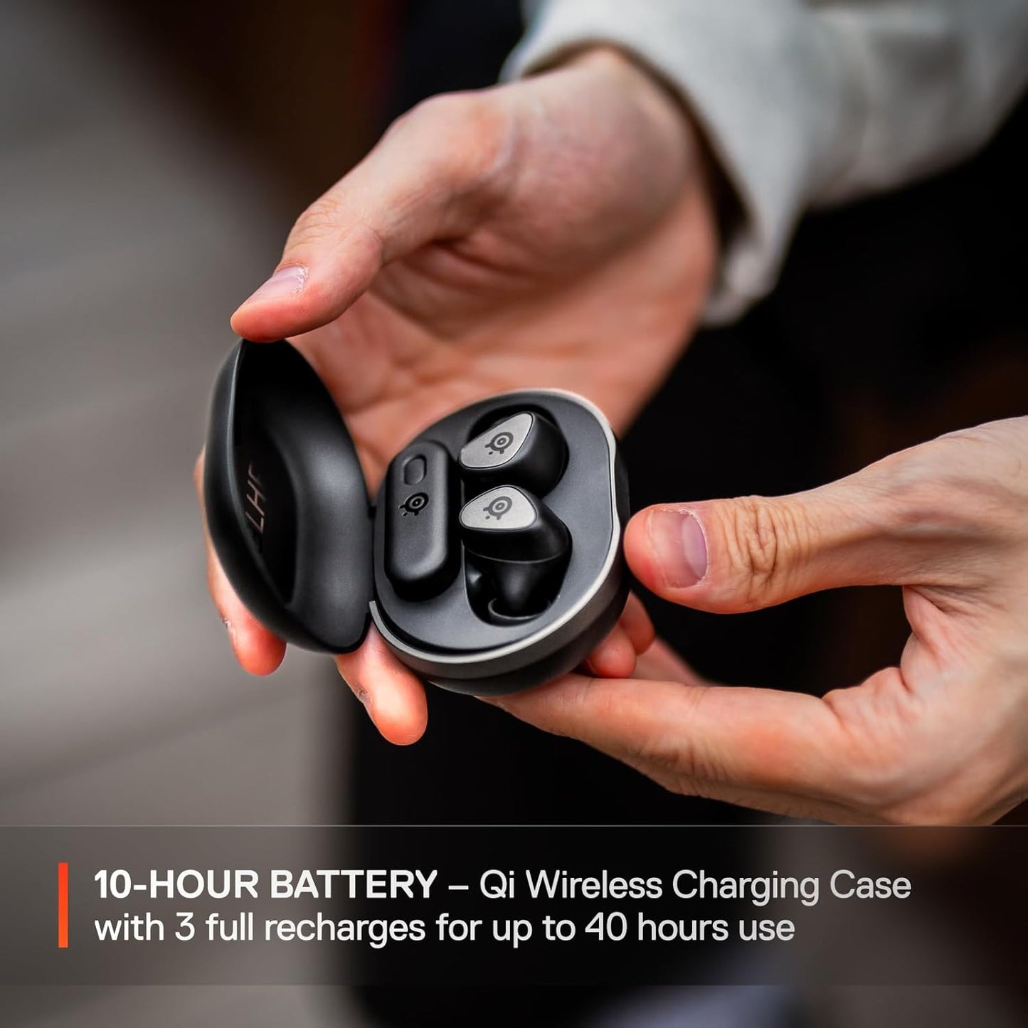 SteelSeries 61680 Arctis GameBuds - Wireless ANC Gaming Earbuds