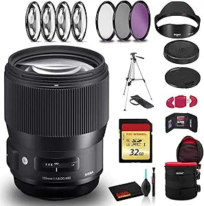 Sigma 240955 135mm f/1.8 DG HSM Art Nikon F Lens Kit