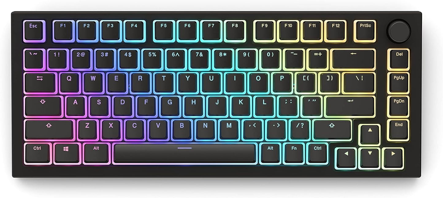 Glorious GLO-KC-AURA2-B Aura V2 Black PBT Pudding Keycaps