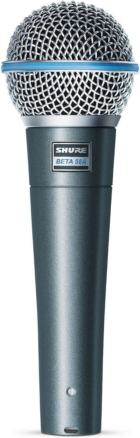Shure Beta 58A Supercardioid Dynamic Vocal Microphone — main product image