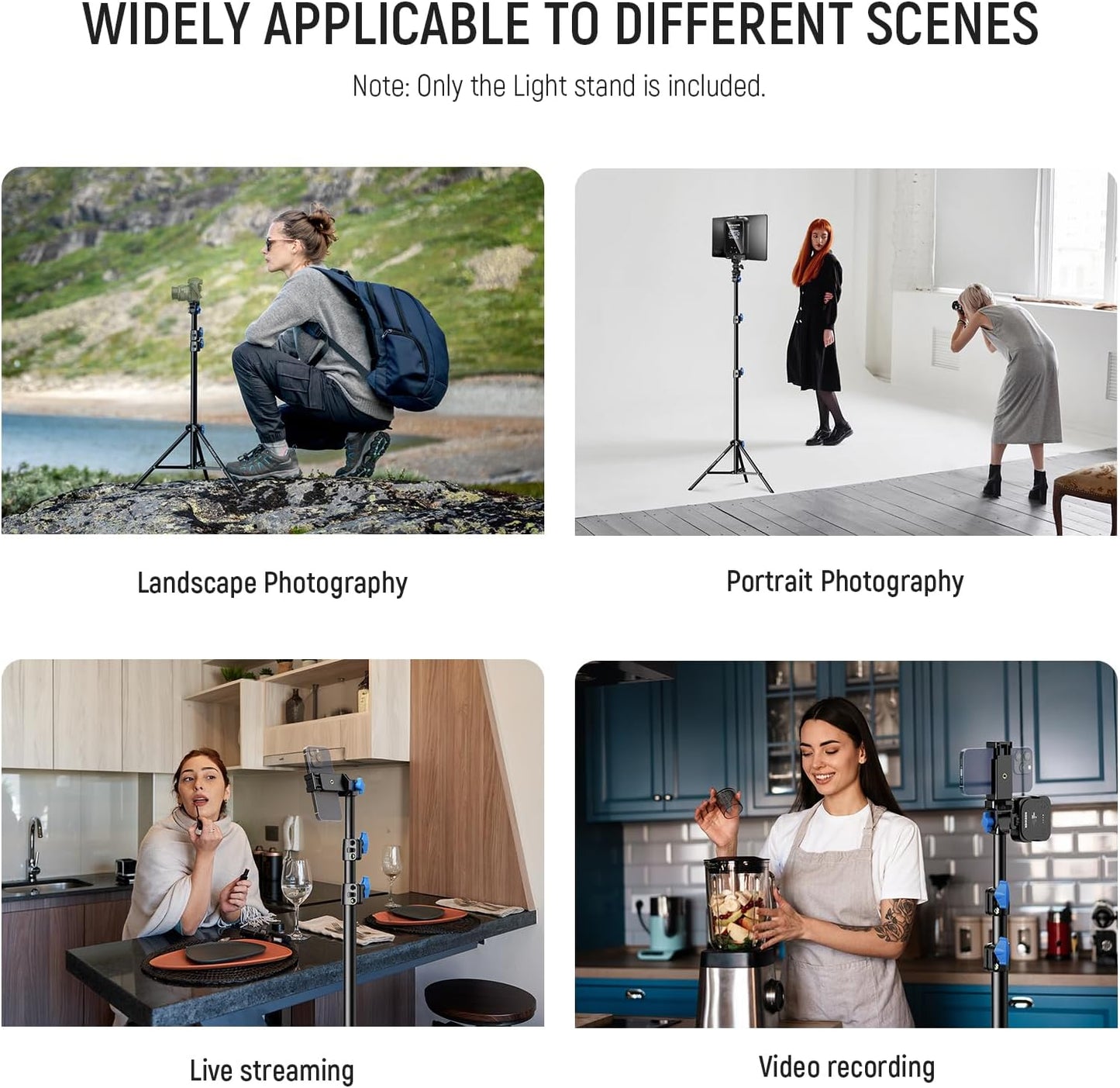 Neewer 10104309 61" Photography Light Stand Tripod