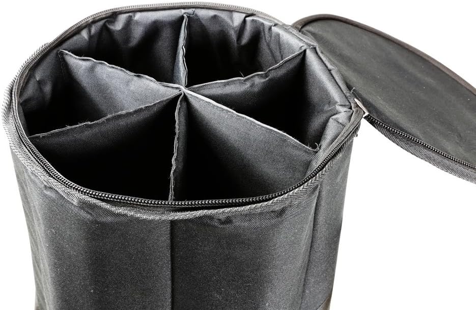 Gravity GBGMS6B Microphone Stand Transport Bag, Holds 6 Stands