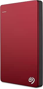 Seagate Backup Plus Slim 2TB Red USB 3.0 Portable HDD — main product image