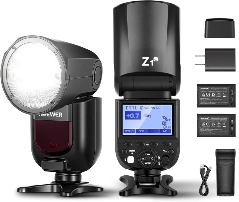 Neewer 10101520 Z1-C TTL Speedlite Flash Kit Canon — main product image