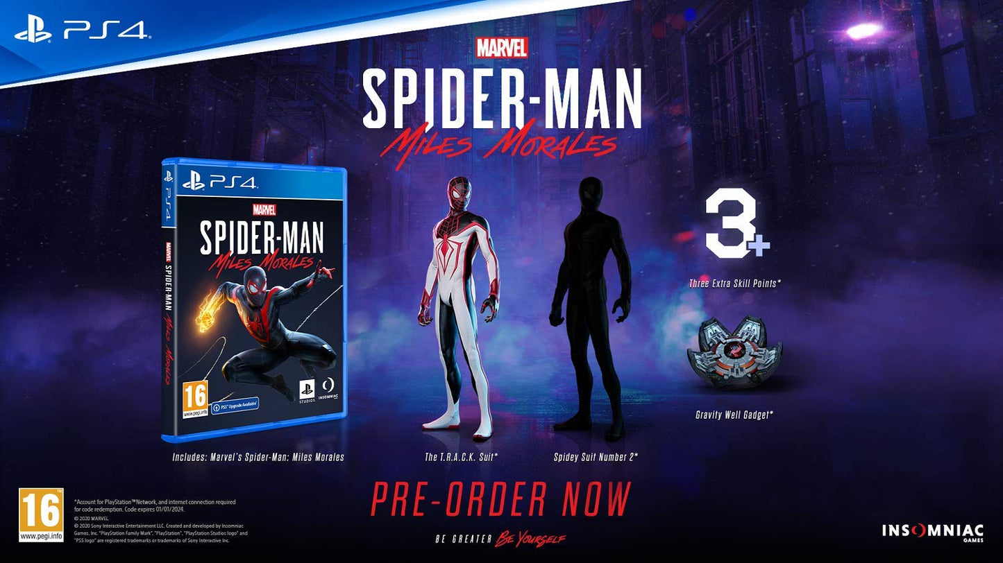 Sony 9818724 Marvel's Spider-Man: Miles Morales PS4 Game