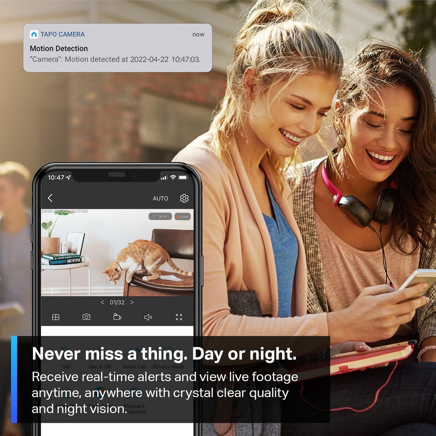 TP-Link Tapo C200 Pan Tilt Home Security Camera